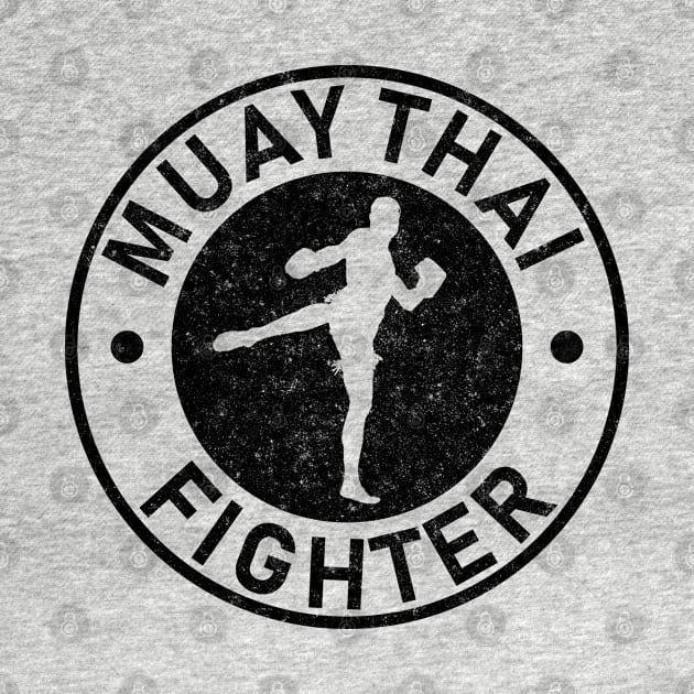 Muay thai fighter by Fabzz